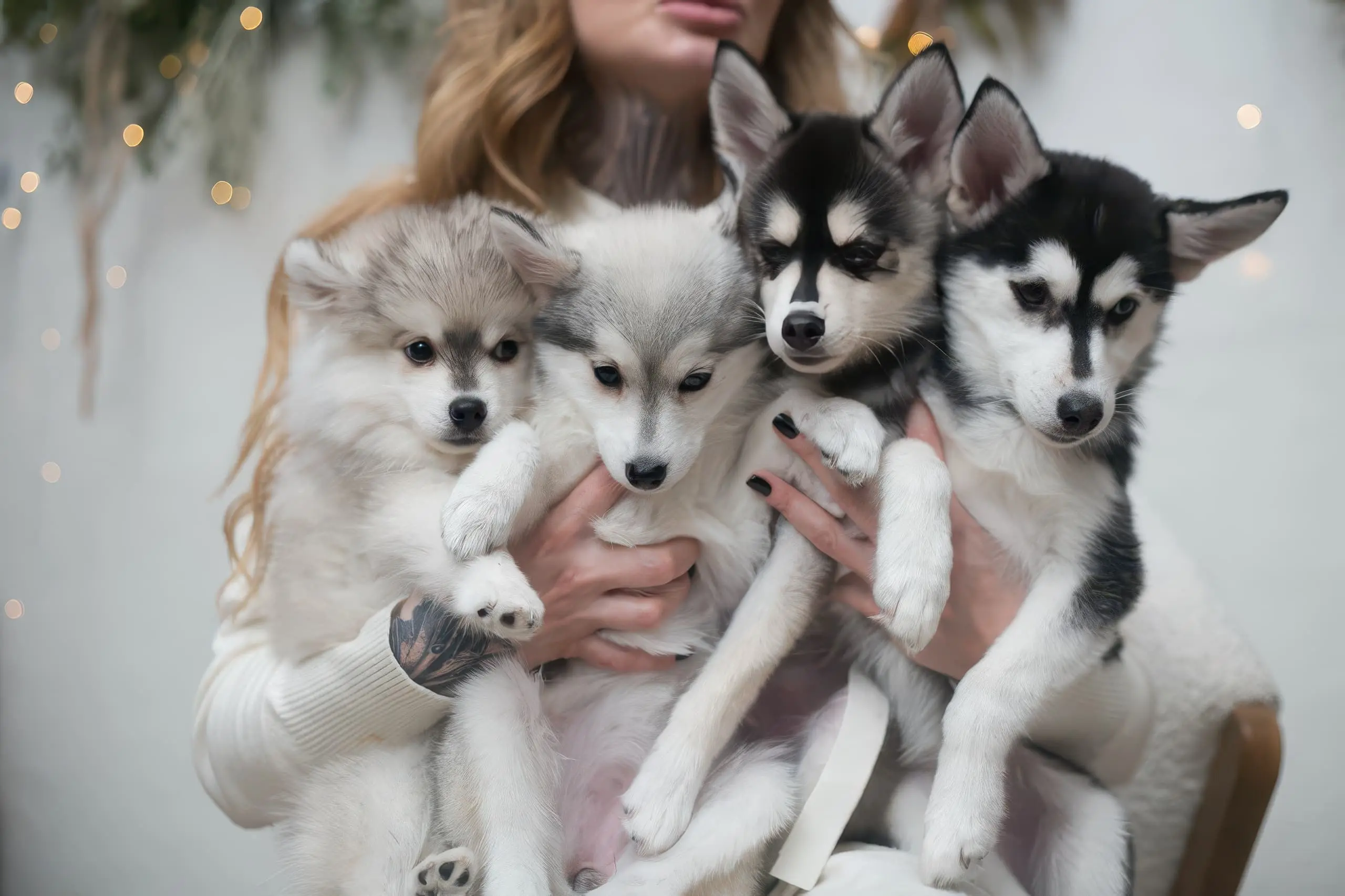 Щенки помски питомника LilPomsky